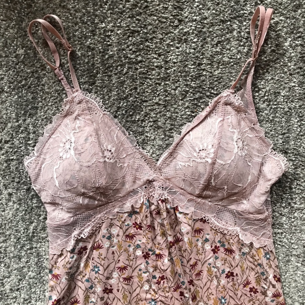 Never Worn Knit Dress with Padded Bralette Detail